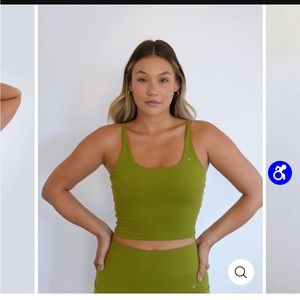 BODHI ACTIVE CROP TOP - GUAVA